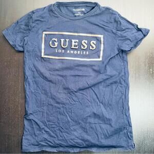 Guess Blue Short Sleeve Tee